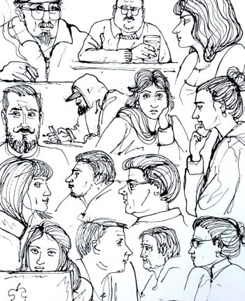 “Faces From Sketchbooks”