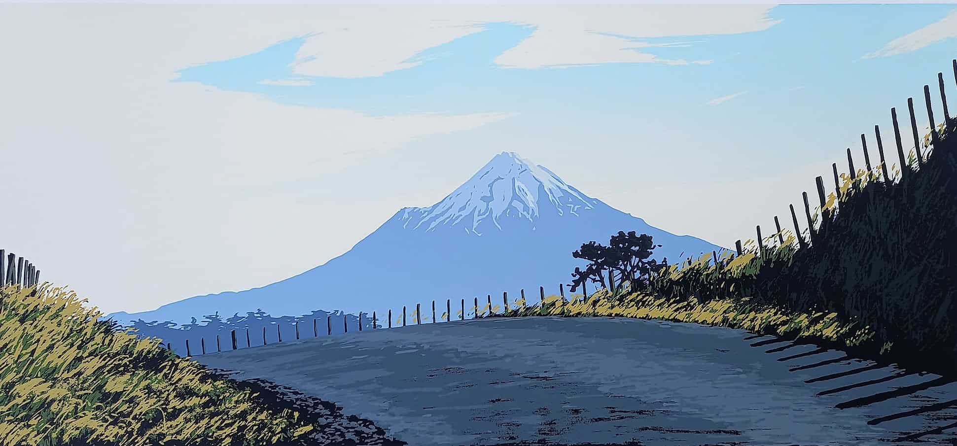 Taranaki from Tariki Rd